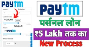 Paytm पर्सनल लोन 